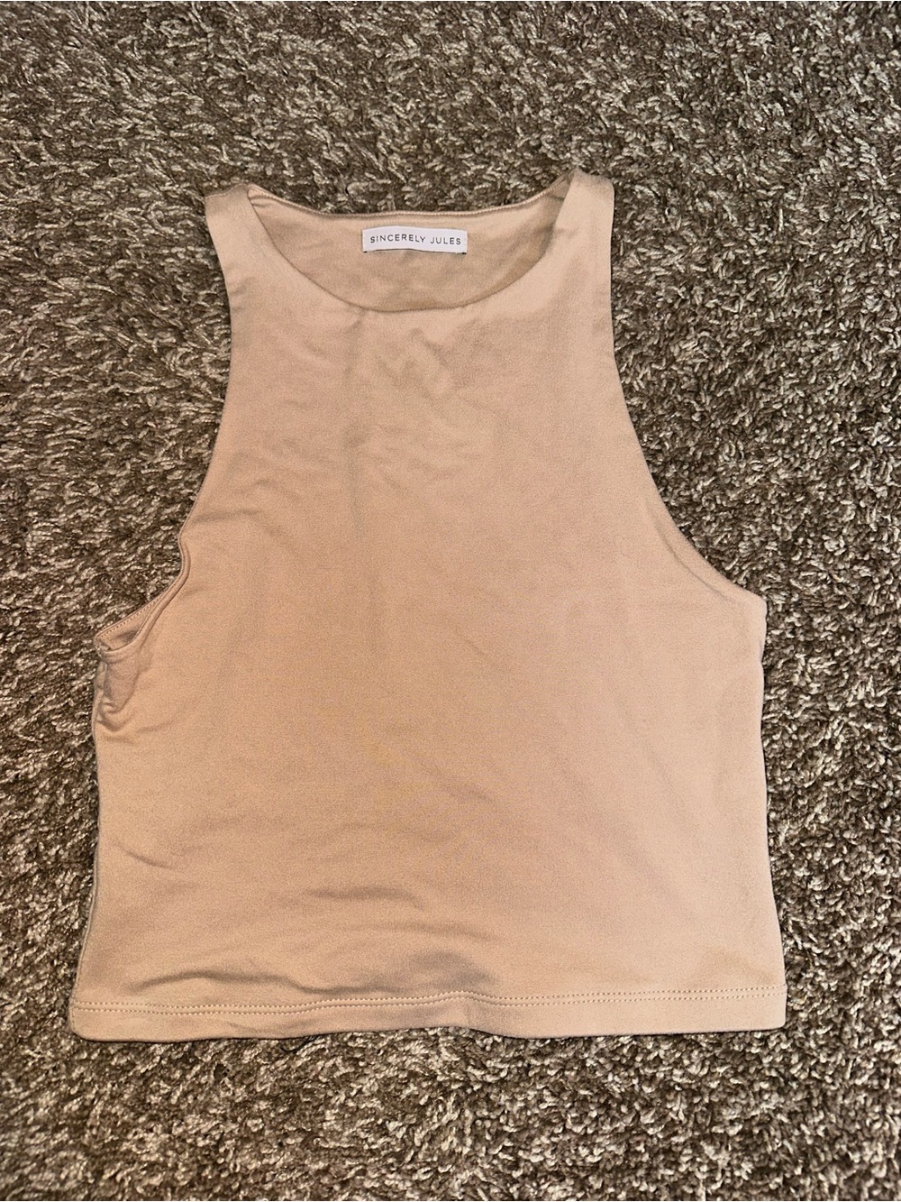 Tan tank top